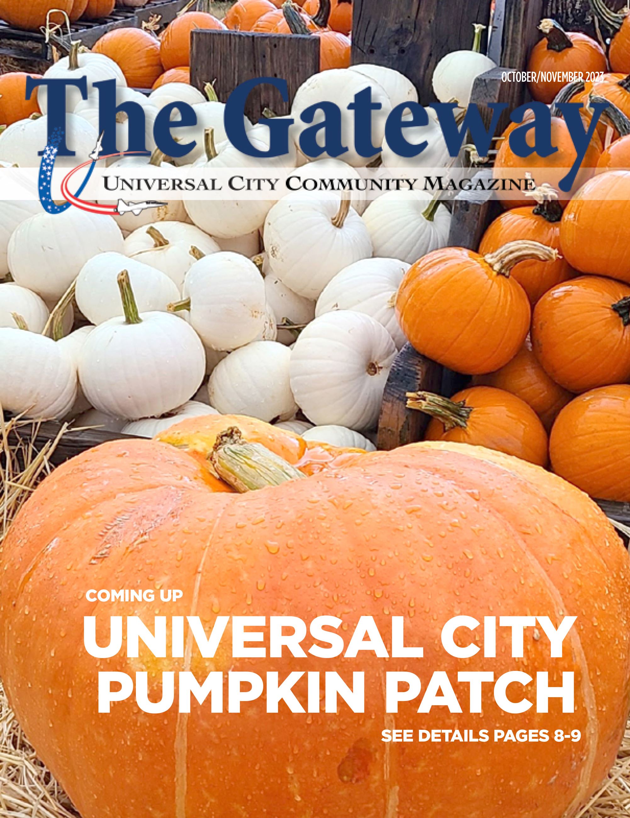UC Magazine Cover with pumpkins