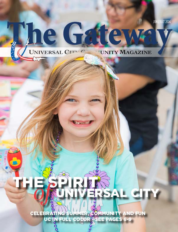 Cover of The Gateway Universal City Community Magazine for June/July 2024.