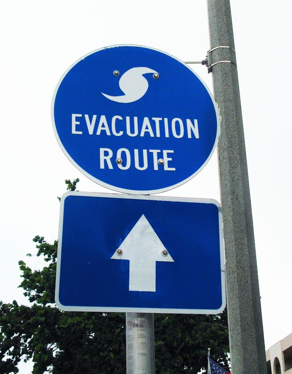 Hurricane Evacuation Route